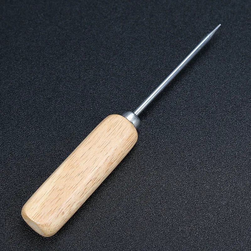 Ice Pick with Wooden Handle – Stainless Steel Bar Tool Bar Ice Pick HIP