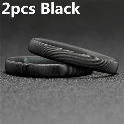 Metal Elastic Sleeve Holder Armband – Anti-Slip Bar Tool Bar Sleeve Armband HIP 2pcs Black