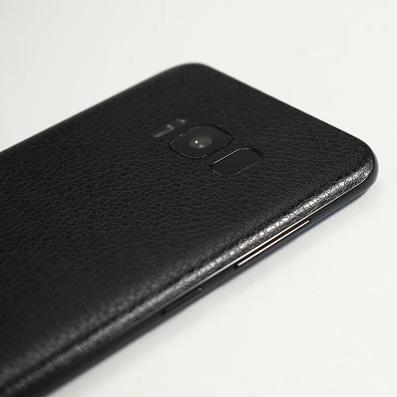 Leather Skin Wrap Sticker for Samsung Galaxy S21/Note 20/S10/S9/S8 Phone Skin Wrap HIP