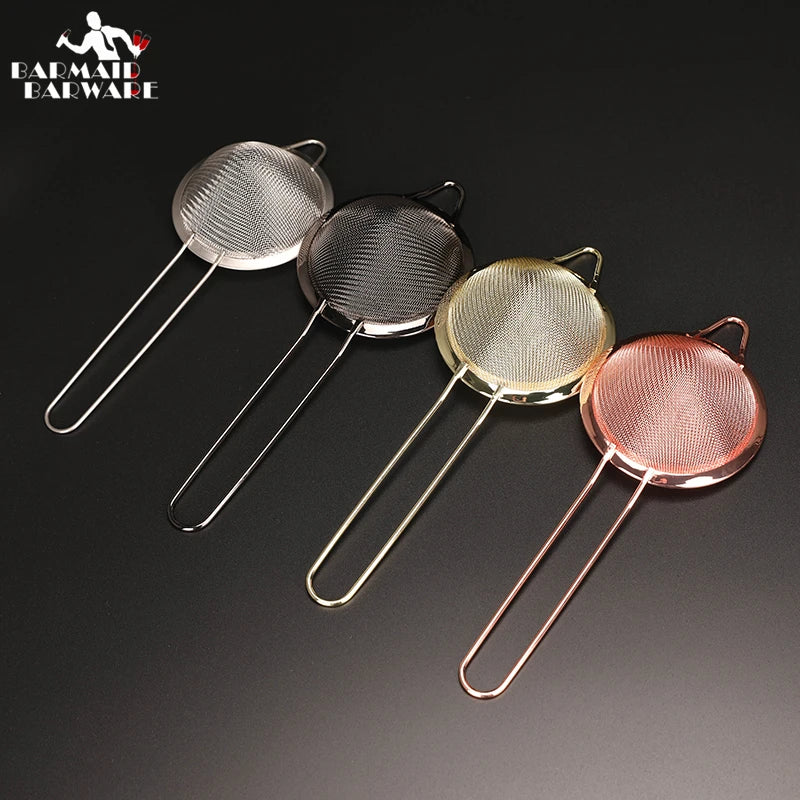 Stainless Steel Julep Bar Cocktail Strainer | BARMAID Bar Strainer Tool HIP