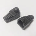 RJ45 CAT6 CAT5e Protective Caps Multicolour – 50/100pcs Network Cable Caps HIP black 50 PCS