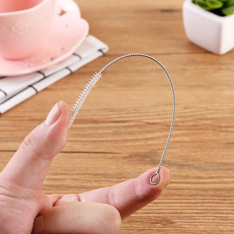 100-Pack 20cm Straw Cleaning Brushes for Glass & Metal Straws Straw Cleaning Brushes HIP