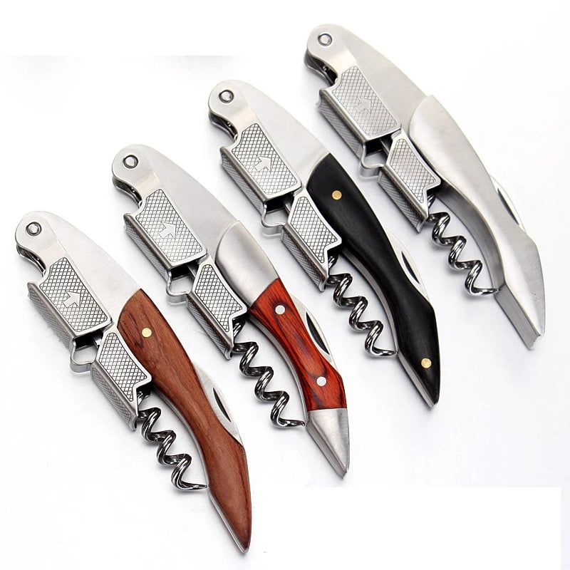 Rosewood Waiter's Corkscrew – Multifunction Wine Bottle Opener Wine Bottle Opener HIP