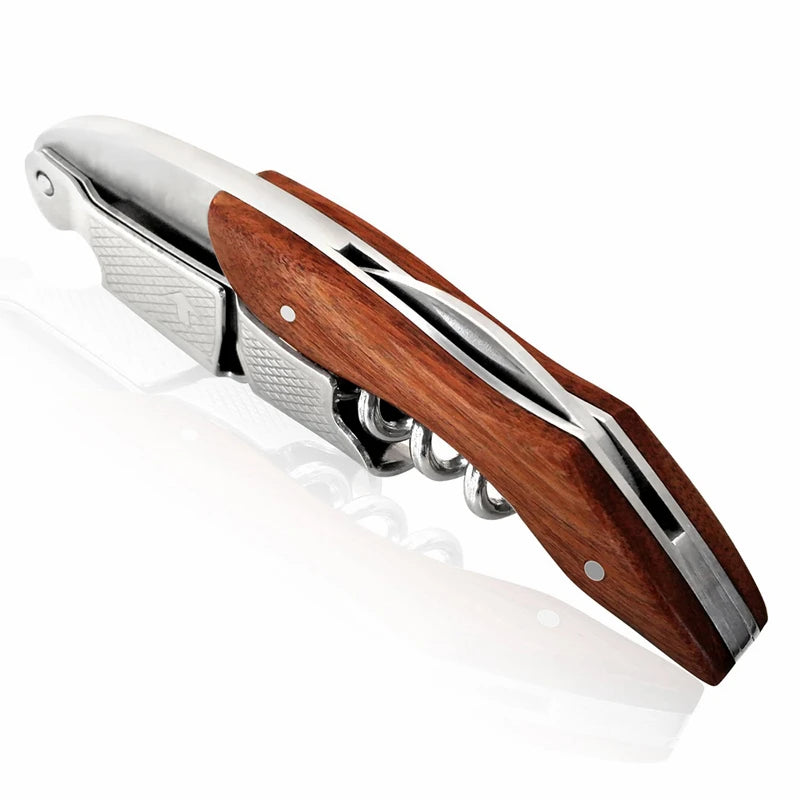 Rosewood Waiter's Corkscrew – Multifunction Wine Bottle Opener Wine Bottle Opener HIP