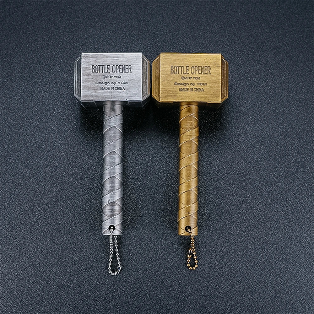 Thor Hammer Corkscrew & Bottle Opener – Stainless Steel Bar Tool Corkscrew Bottle Opener HIP