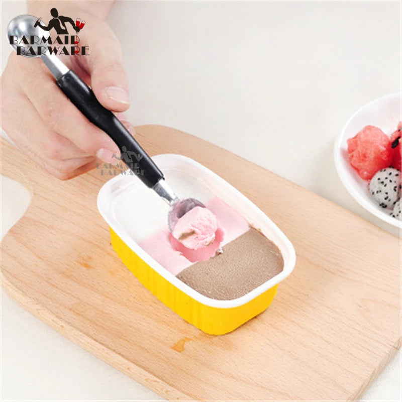 Double-End Stainless Steel Fruit Baller & Ice Cream Scoop Fruit Baller Scoop HIP