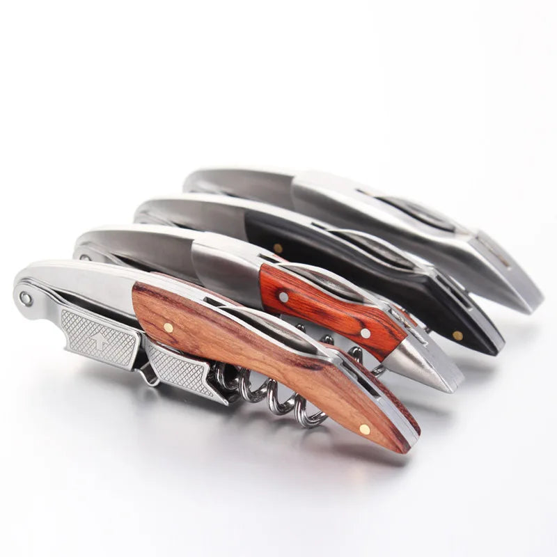Rosewood Waiter's Corkscrew – Multifunction Wine Bottle Opener Wine Bottle Opener HIP