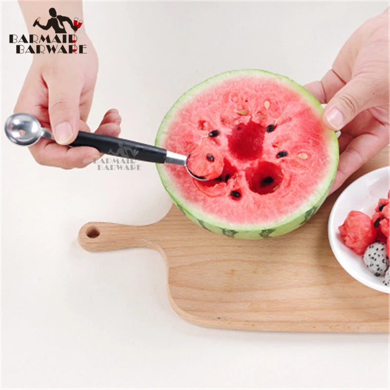 Double-End Stainless Steel Fruit Baller & Ice Cream Scoop Fruit Baller Scoop HIP