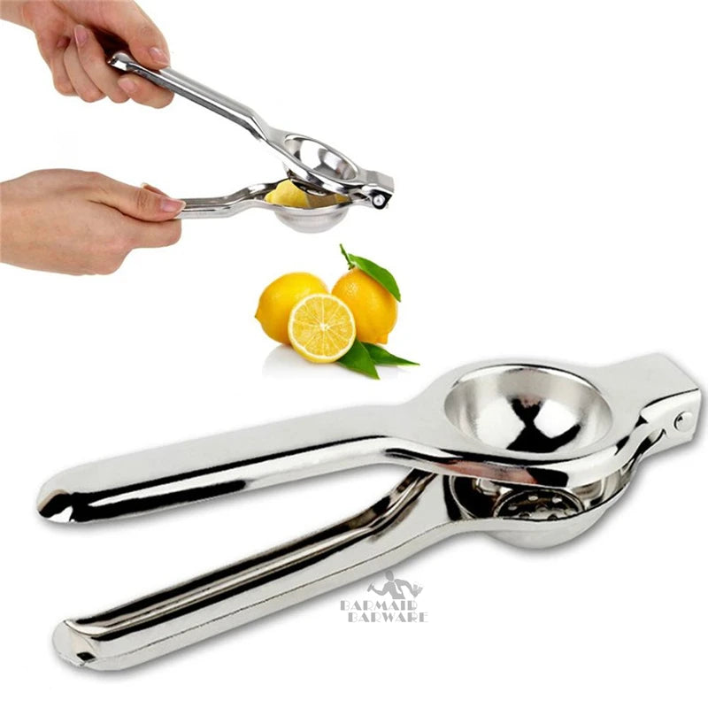 Stainless Steel Hand Press Citrus Juicer – Lemon & Lime Citrus Hand Juicer HIP