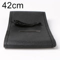 XL Microfiber Leather Steering Wheel Cover – RV Truck 42–50cm Steering Wheel Cover HIP Black thread 42cm