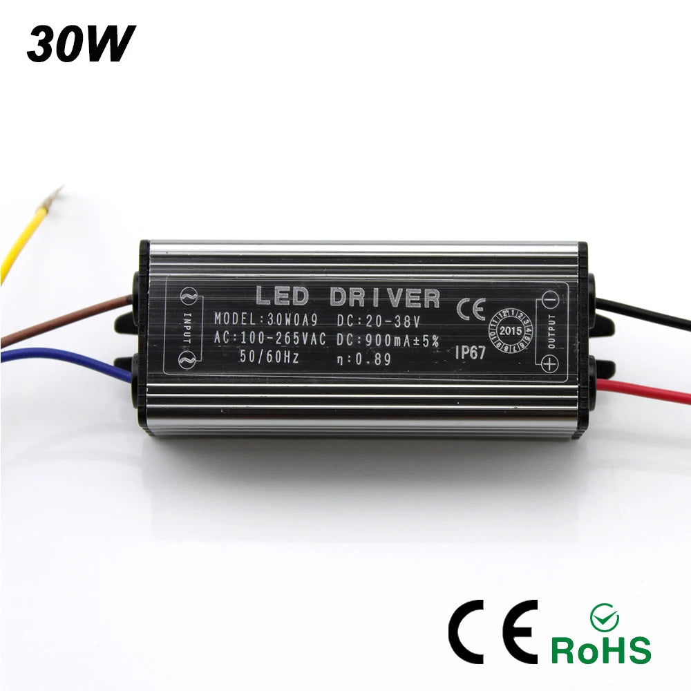 LED Driver 10W–50W Constant Current Power Supply | IP67 LED Power Driver HIP