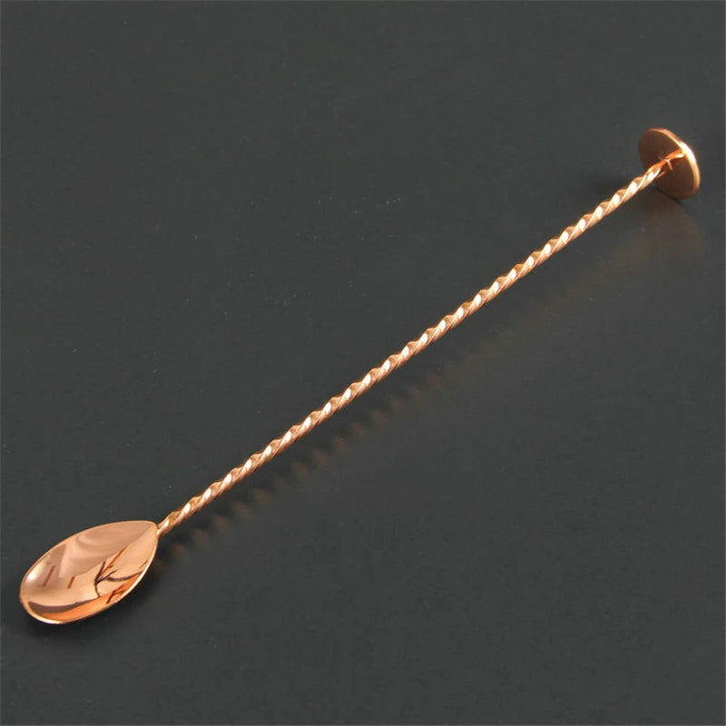 4-Piece Copper Gold Cocktail Shaker Bar Set – Bartender Kit Cocktail Shaker Set HIP