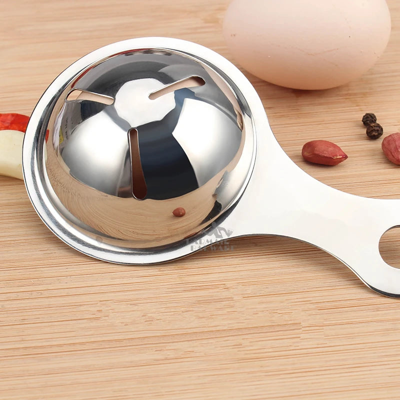 304 Stainless Steel Egg Yolk & White Separator Kitchen Tool Egg Separator Tool HIP