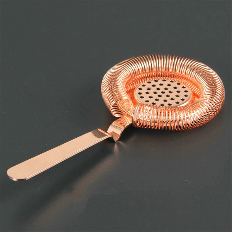 4-Piece Copper Gold Cocktail Shaker Bar Set – Bartender Kit Cocktail Shaker Set HIP
