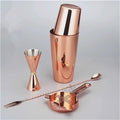 4-Piece Cocktail Shaker Bar Set – Bartender Kit | BARMAID Cocktail Bar Set HIP Copper Set