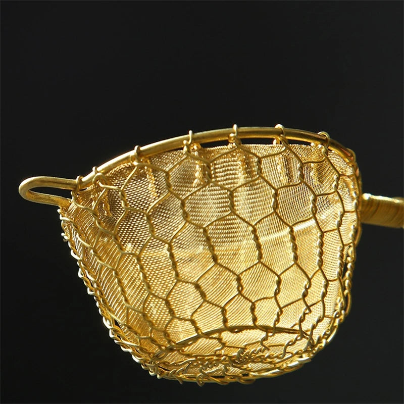 Copper Conical Cocktail Strainer – Fine Mesh Bar Sieve Cocktail Bar Strainer HIP