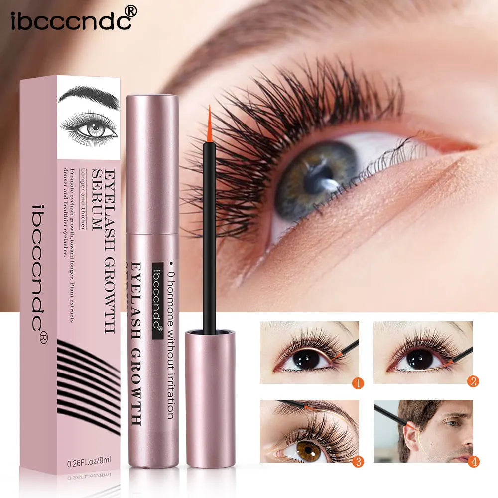 Eyelash Serum Makeup Eyelash Enhancer Eye Lash Caring Products for Longer Thicker Eyelashes & Eye Makeup Products for Women HIP