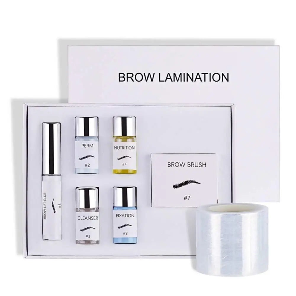 Brow Lamination Kit Semi-permanent Brow Lift Extension Kit Brow Lash Lift Brow Lamination Eyelash Lifting Perming Lashes Makeup HIP