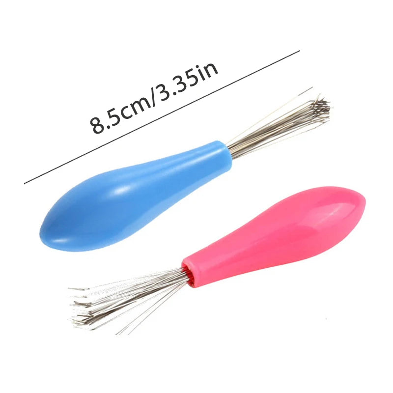 Comb Brush Cleaner Cleaner Remover Embedded Beauty Tool Plastic Handle Hair Comb Cleanup Hook Salon Hairdressing Tool Barber HIP