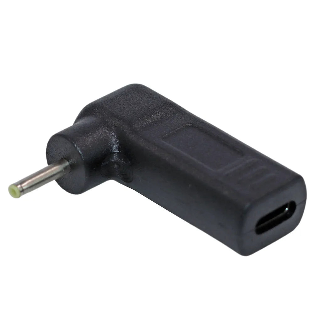 USB-C to 2.5×0.7mm DC Adapter for Asus EEE PC X101 DC Power Adapter HIP black