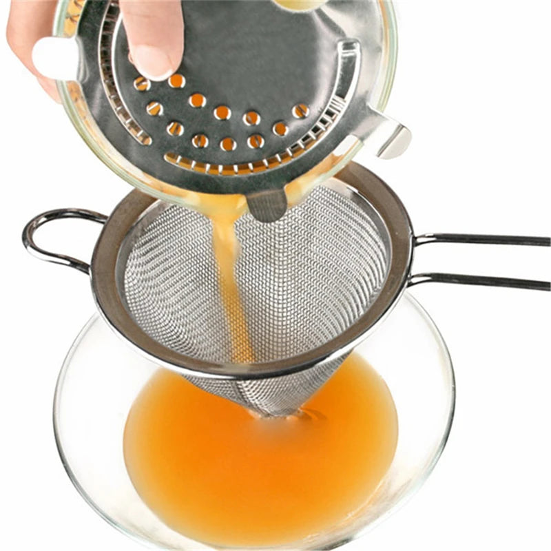 Stainless Steel Julep Bar Cocktail Strainer | BARMAID Bar Strainer Tool HIP