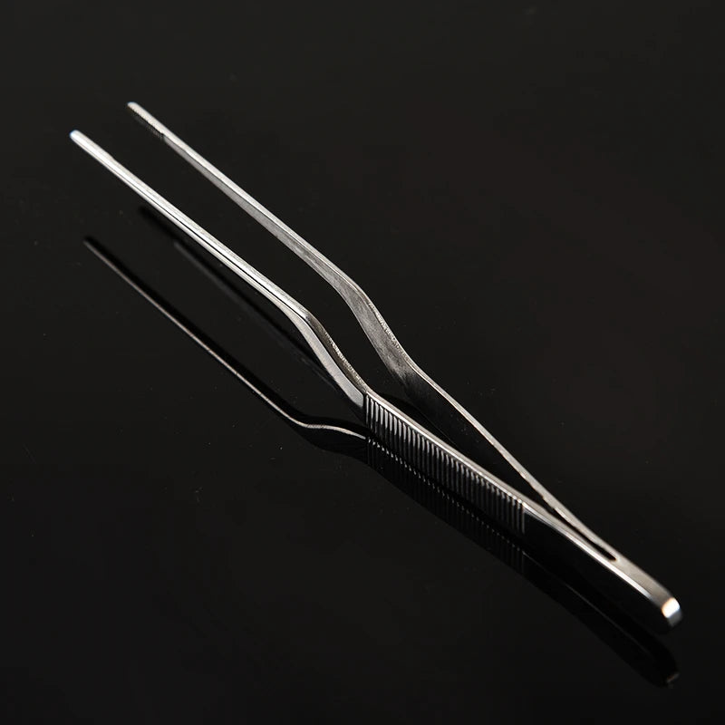Stainless Steel Kitchen & Bar Tweezers – Food Tongs 14–30cm Kitchen Tweezer Tongs HIP