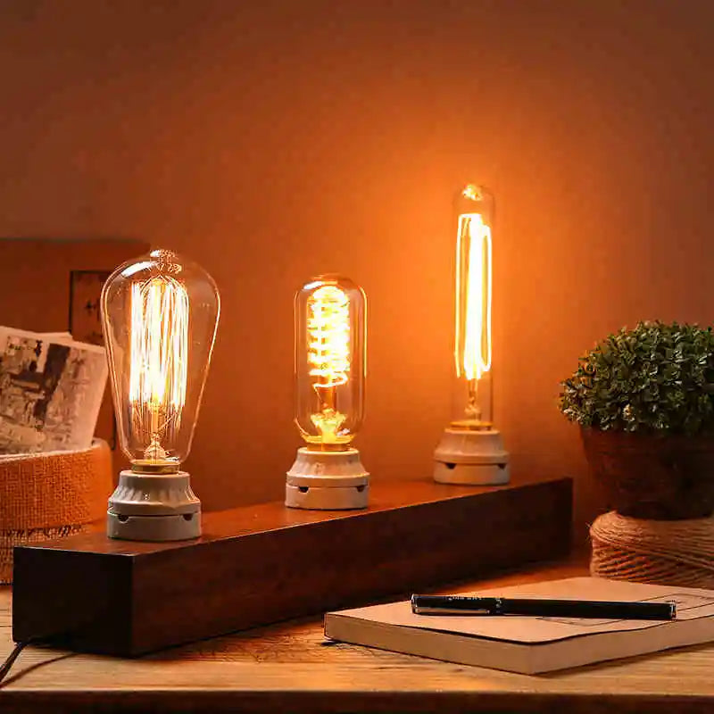 Retro Edison Bulb E27 Dimmable Vintage Filament Lamp | YNL Vintage Filament Bulb HIP