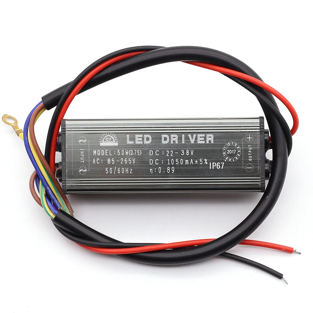 LED Driver 10W–50W Constant Current Power Supply | IP67 LED Power Driver HIP