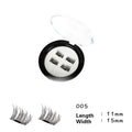 Professional 3D Magnetic Eyelashes Natural Glue-Free Long Reusable Fake False Eye Lashes Extension Handmade 4PCS HIP 005