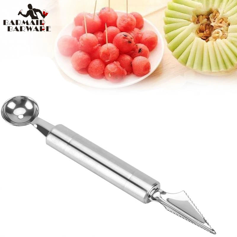 Stainless Steel Melon Baller & Fruit Carving Scoop Tool Melon Baller Scoop HIP