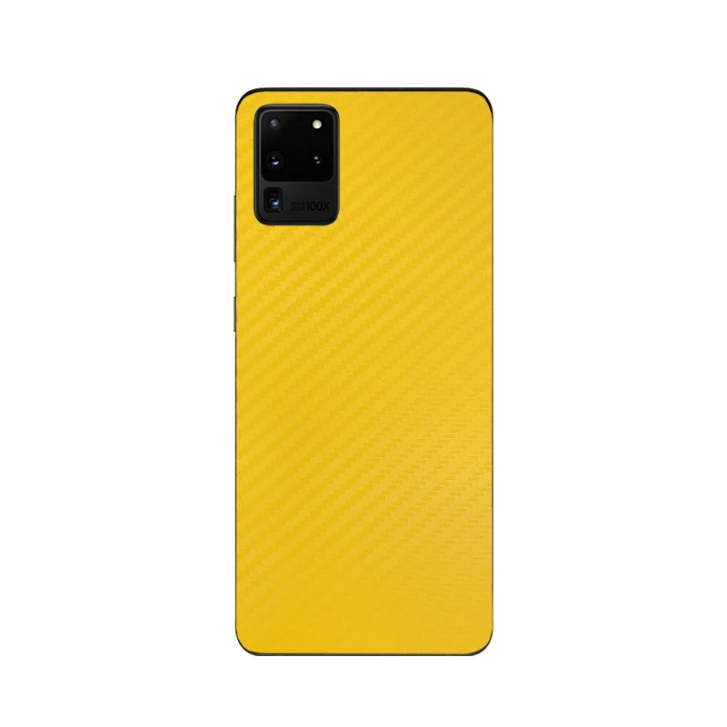 3D Carbon Fiber Phone Skin Wrap Sticker for Samsung Galaxy Phone Back Skin Sticker HIP