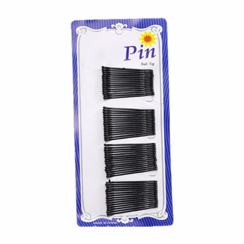 60Pcs/Set Black Hairpins For Women Hair Clip Lady Bobby Pins Invisible Wave Hairgrip Barrette Hairclip Hair Clips Accessories HIP