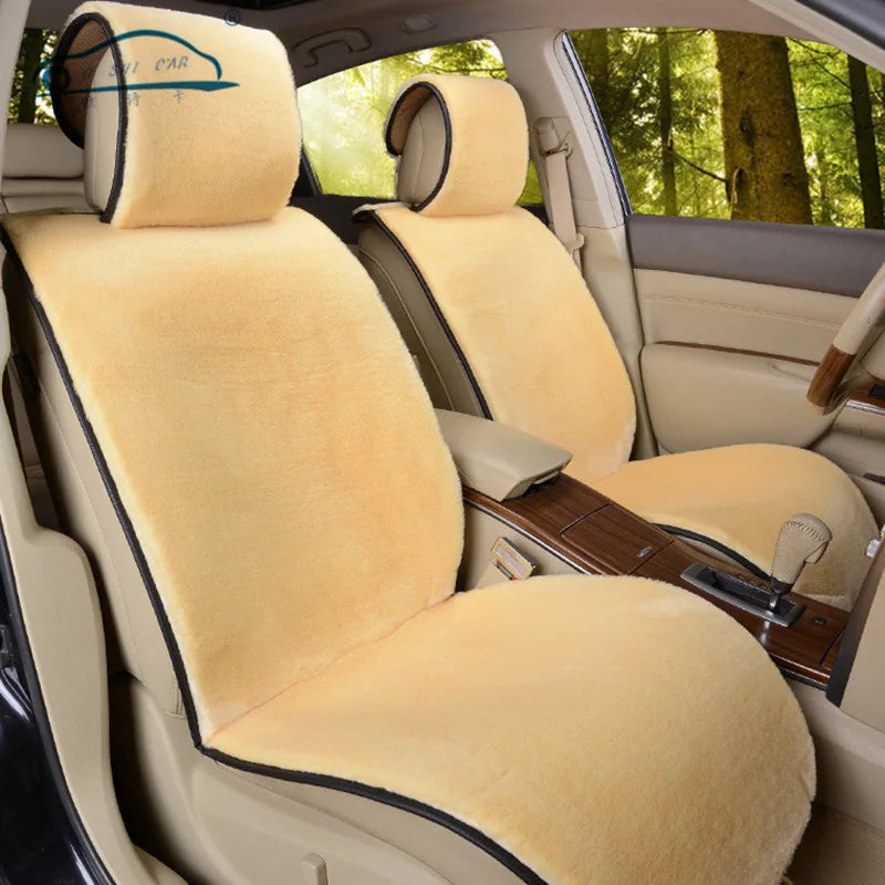 Winter Plush Car Seat Cushion Cover – Warm Thick Auto Pad Car Seat Cover HIP
