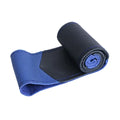 Genuine Leather Steering Wheel Cover 38cm – DIY Hand Stitch Steering Wheel Cover HIP Black blue