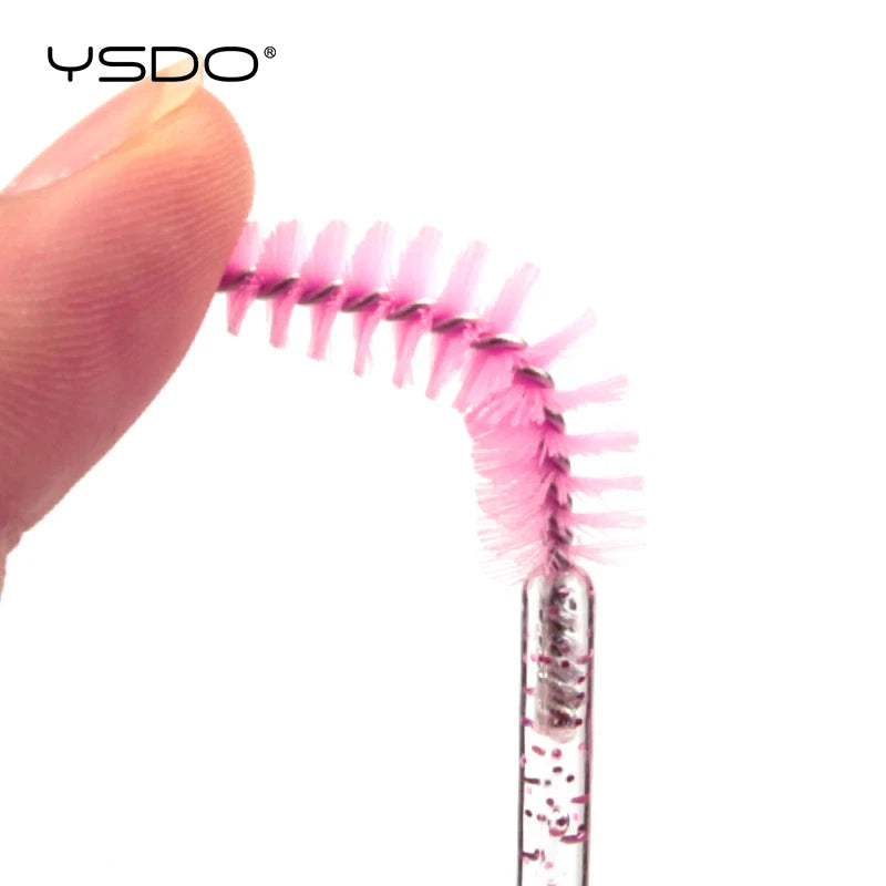 5/50 Pcs Eye Lash Brushes Eyebrow Brush False Eyelashes Extension Tools Mascara Wands Applicator Spoolers Lashes Cosmetic Tool HIP