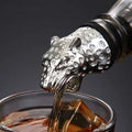 Stainless Steel Wine Pourer & Stopper – Deer & Dragon Design Wine Pourer Aerator HIP 1pcs