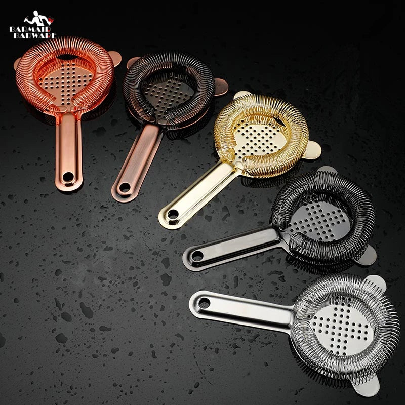 Dual Prong Cocktail Strainer – 304 Stainless Steel | Barmaid Cocktail Bar Strainer HIP