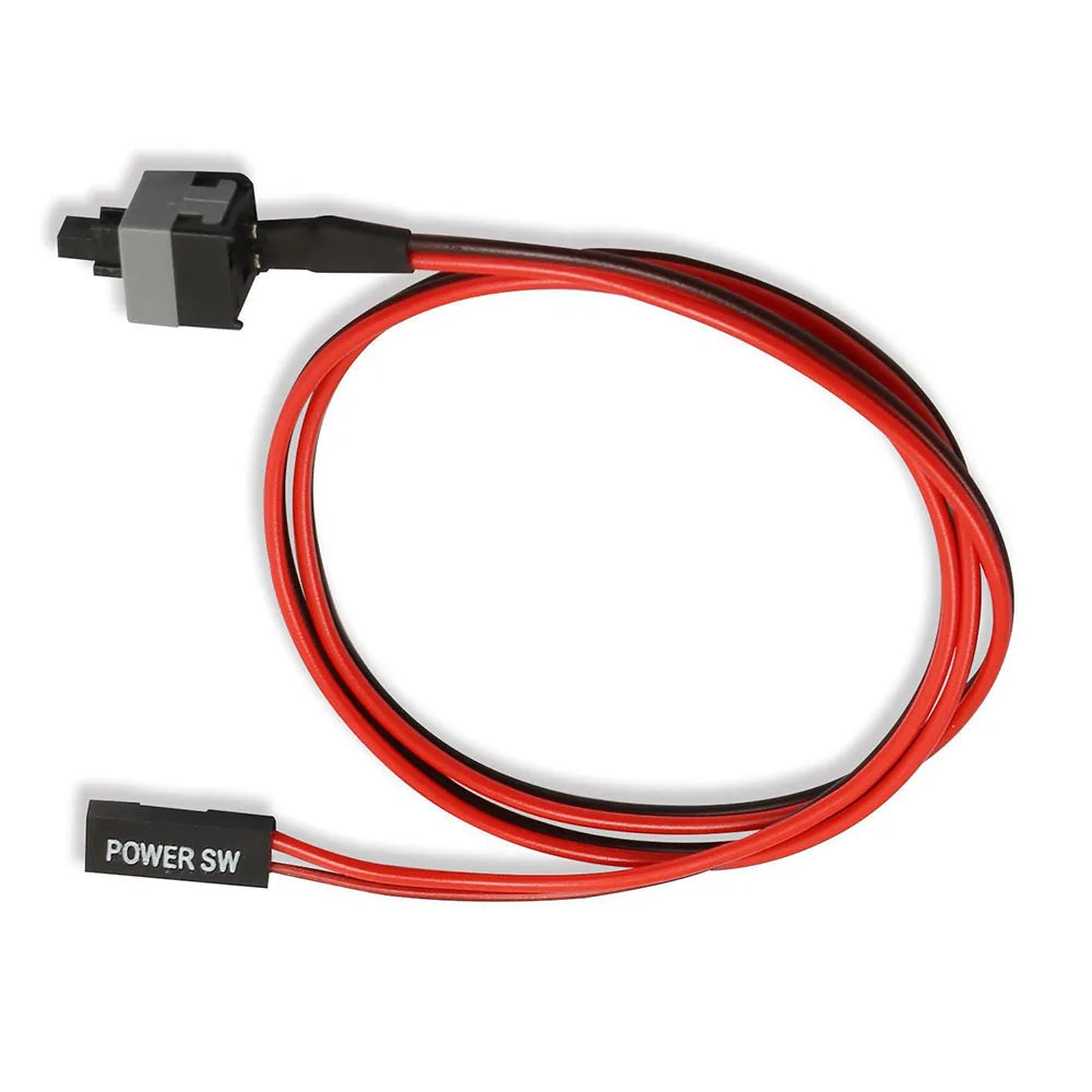 PC Motherboard Power & Reset Switch Cable with Button PC Switch Cable HIP