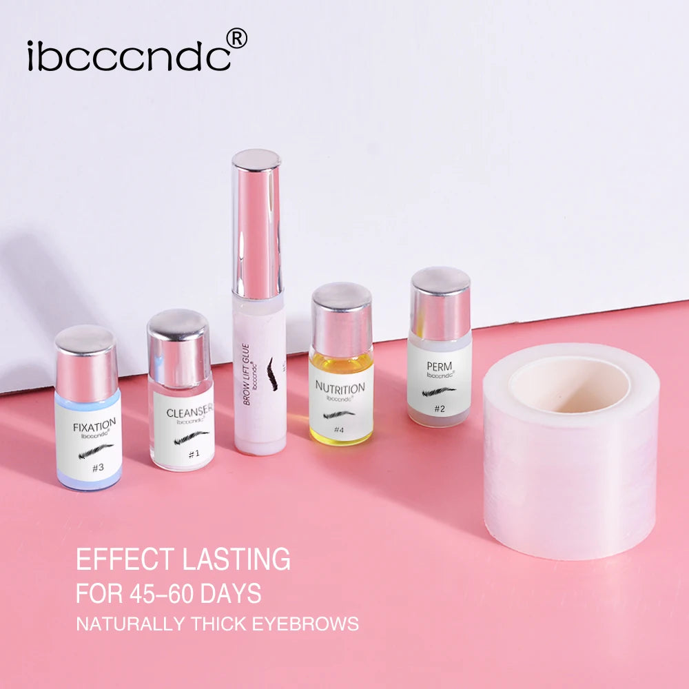 Brow Lamination Kit Semi-permanent Brow Lift Extension Kit Brow Lash Lift Brow Lamination Eyelash Lifting Perming Lashes Makeup HIP