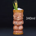 340ml Ceramic Tiki Mug – Porcelain Bar Cup | BARMAID Ceramic Tiki Mug HIP 1pcs 301-400ml