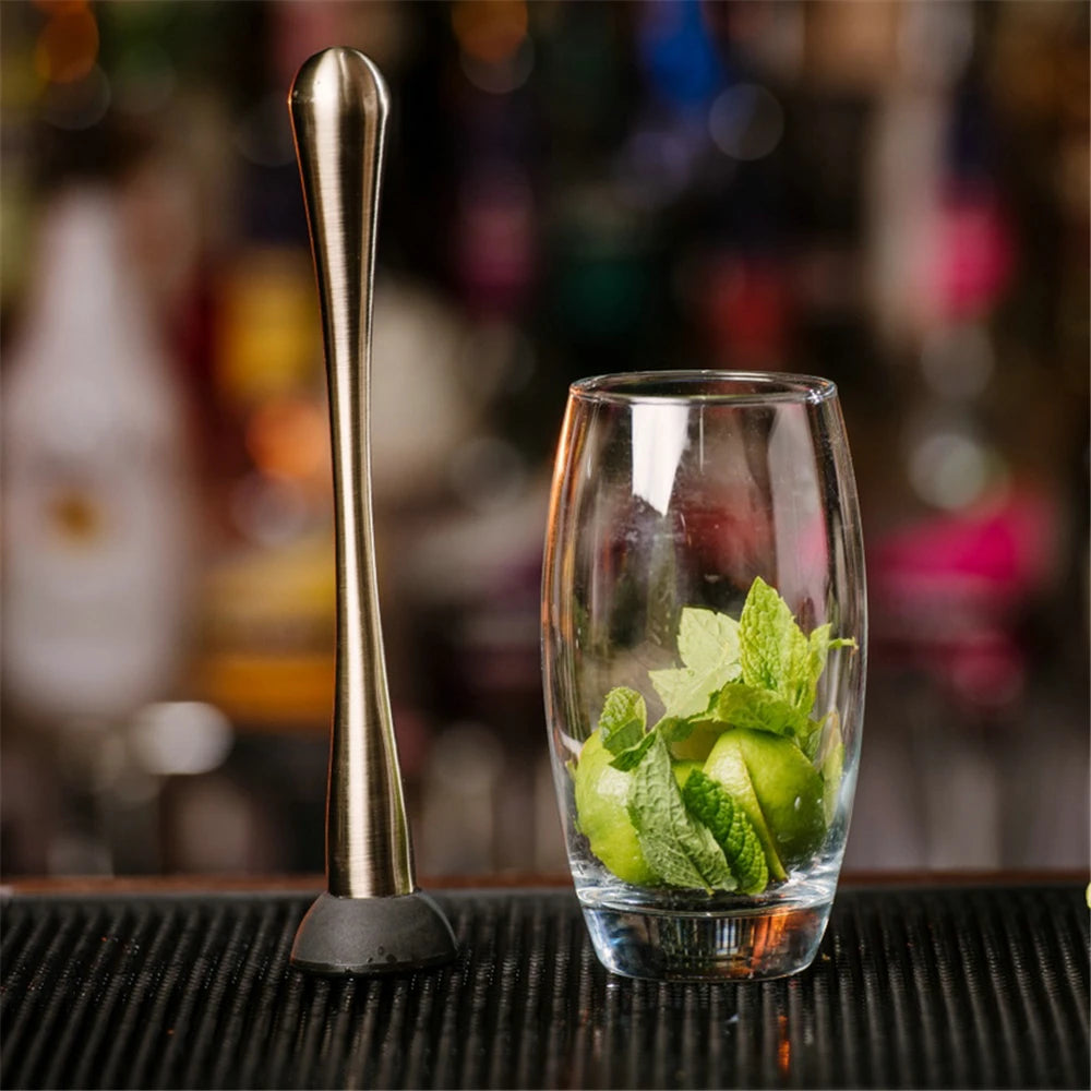 Stainless Steel Cocktail Muddler – Mojito & Bar Tool Cocktail Muddler HIP