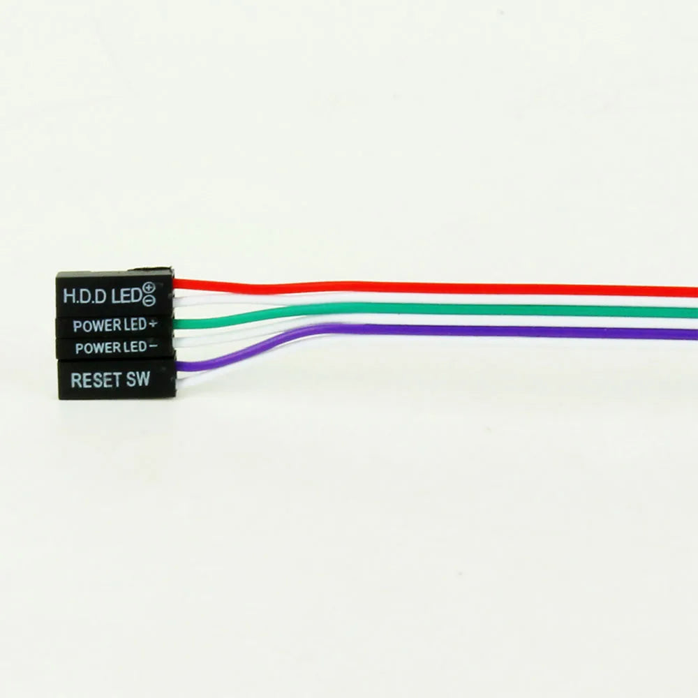 Desktop Motherboard Power Switch Cable LED – RESET/HDD/SW PC Switch Cable HIP