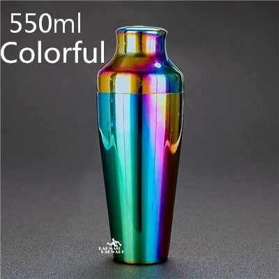 550ml Calabrese Stainless Steel Cocktail Shaker | Barware Cocktail Shaker HIP Colorful