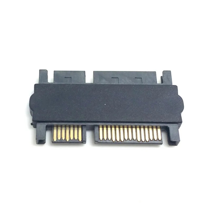 SATA Male to Male 22-Pin Adapter – 7+15 Pin Power & Data SATA Cable Adapter HIP