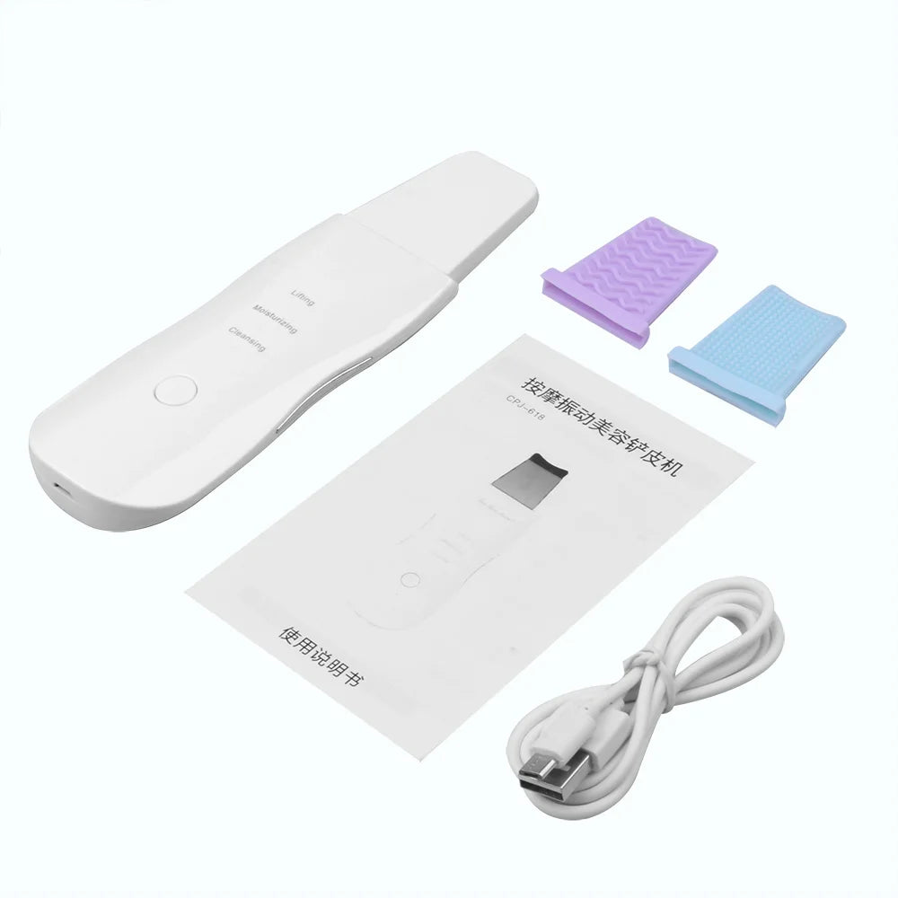 3-in-1 Ultrasonic Skin Scrubber & Facial Lifting Device | HIP Facial Cleansing Device HIP Basic Edition-W