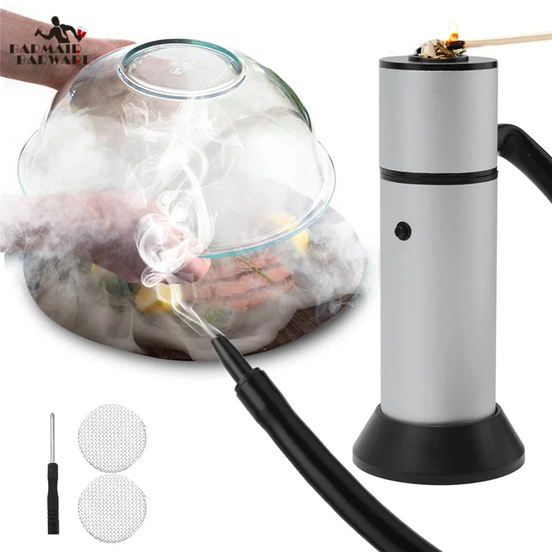 Portable Food Smoking Gun – BBQ & Molecular Cuisine Smoker Food Smoking Gun HIP