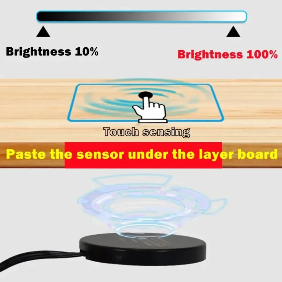 Penetrable Touch Dimmer Switch 12V 24V LED – Up to 25mm Wood Touch Dimmer Switch HIP