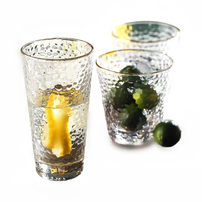 Golden Edge Cocktail Martini Glass 300ml/330ml | Barware Cocktail Glass HIP