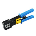 RJ45 Crimper Tool – CAT5 CAT6 RJ12 8P8C Network Cable Pliers Network Crimping Tool HIP Blue