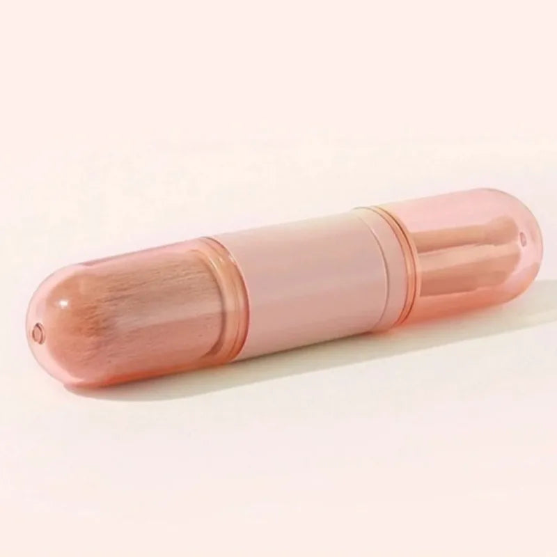 RUZOFO 4-in-1 Retractable Mini Travel Makeup Brush Set Travel Makeup Brush Set HIP